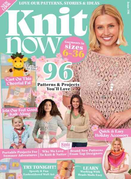 Knit Now – Issue 196 2026 Cover