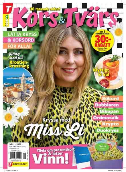 Kors & Tvars – 22 Juli 2026 Cover