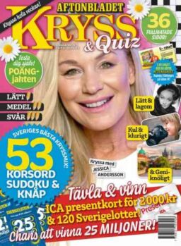 Kryss & Quiz – 13 Juli 2026