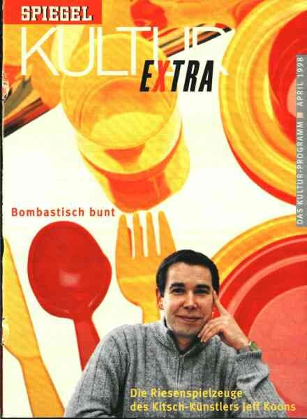 Kultur Spiegel – April 1998 Cover