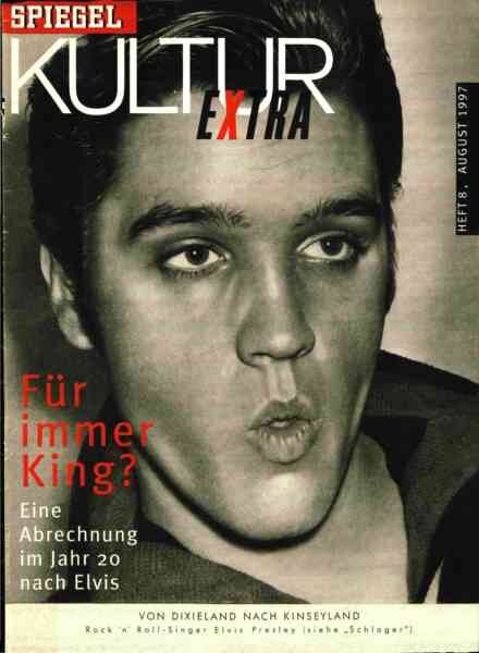 Kultur Spiegel – August 1997 Cover