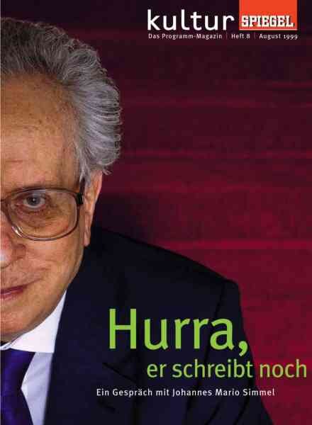 Kultur Spiegel – August 1999 Cover