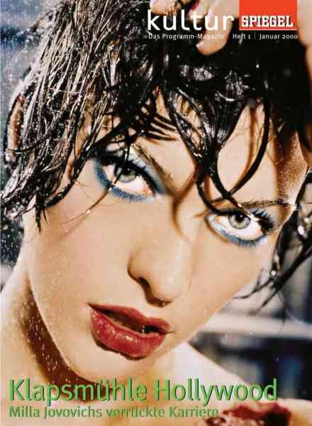 Kultur Spiegel – Januar 2000 Cover
