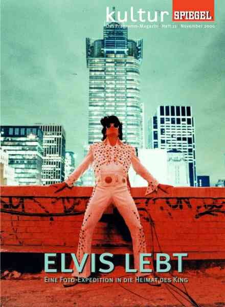 Kultur Spiegel – November 2000 Cover