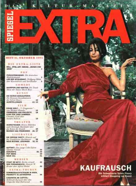 Kultur Spiegel – Oktober 1995 Cover