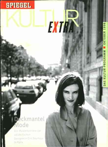 Kultur Spiegel – Oktober 1998 Cover