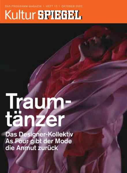 Kultur Spiegel – Oktober 2002 Cover