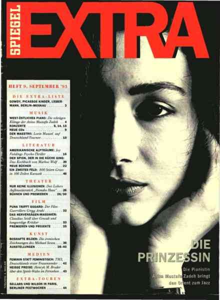 Kultur Spiegel – September 1995 Cover