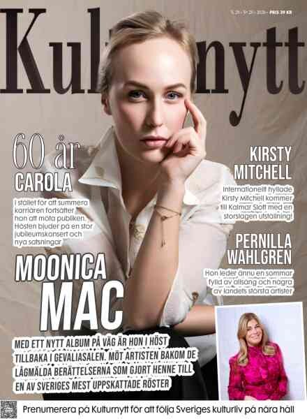 Kulturnytt – 10 Juli 2026 Cover