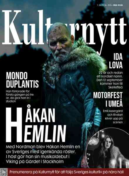 Kulturnytt – 26 Juni 2026 Cover