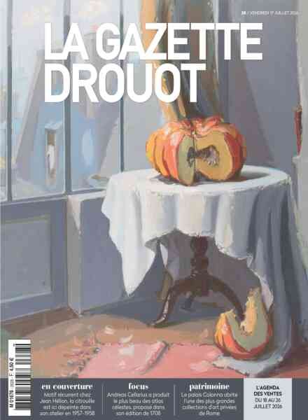 La Gazette Drouot – 17 Juillet 2026 Cover