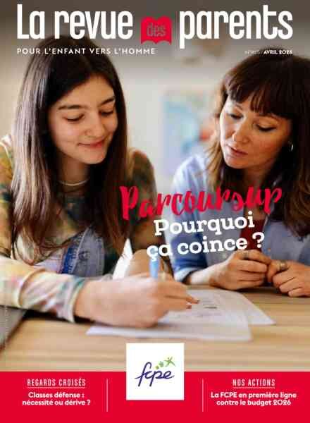 La Revue des Parents – Avril 2026 Cover