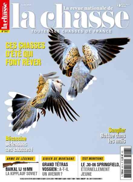 La Revue nationale de La chasse – Aout 2026 Cover