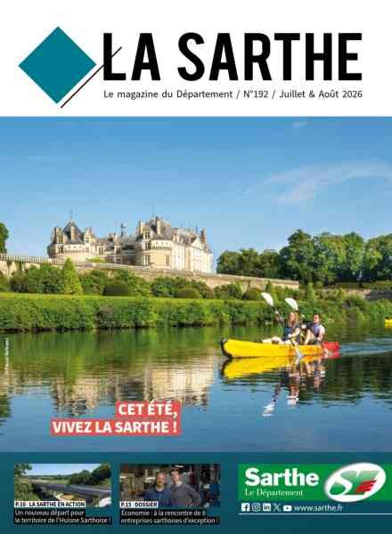 La Sarthe – Juillet-Aout 2026 Cover