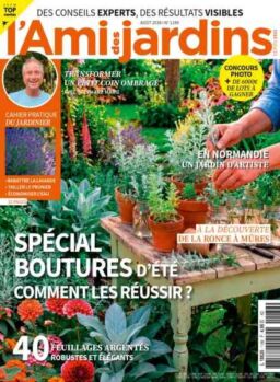 L’Ami des Jardins – Aout 2026