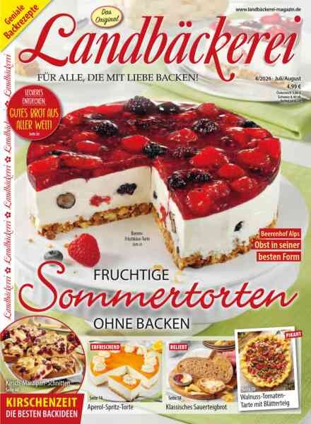 Landbackerei – Juli-August 2026 Cover