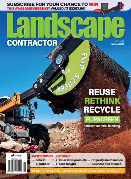 Landscape Contractor – July-August 2026 Cover