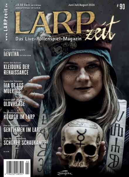 LARPzeit – Juni-Juli-August 2026 Cover