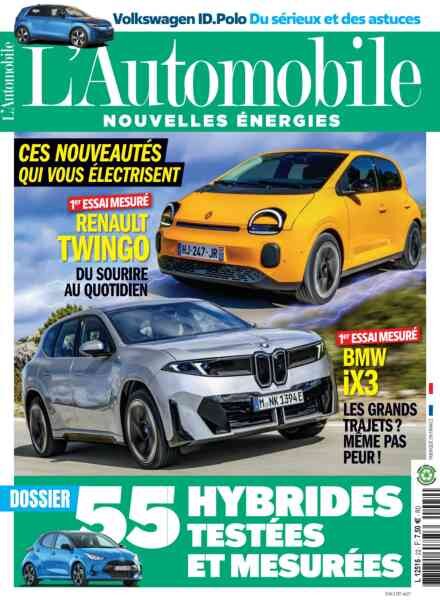 L’Automobile Nouvelles energies – N 22 2026 Cover