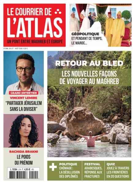 Le Courrier de l’Atlas – Juillet-Aout 2026 Cover