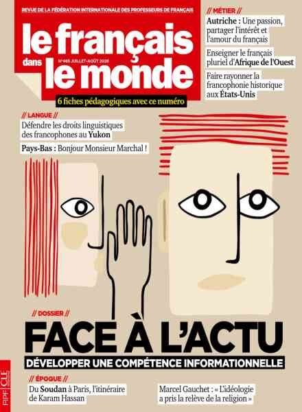 Le francais dans le monde – Juillet-Aout 2026 Cover