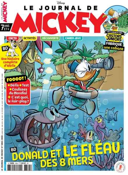 Le Journal de Mickey – 8 Juillet 2026 Cover