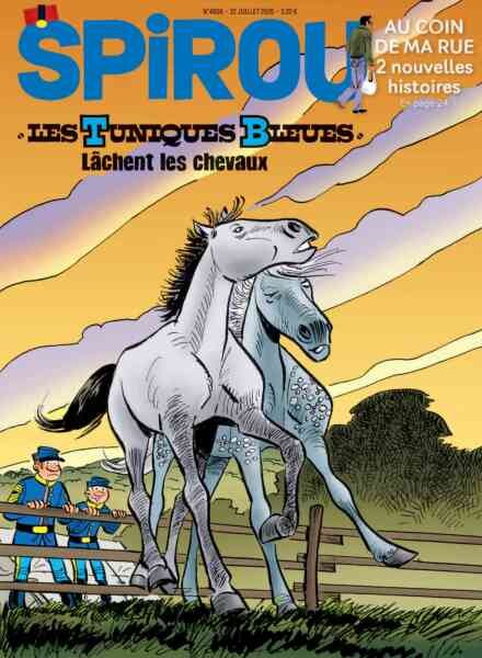 Le Journal de Spirou – 22 Juillet 2026 Cover