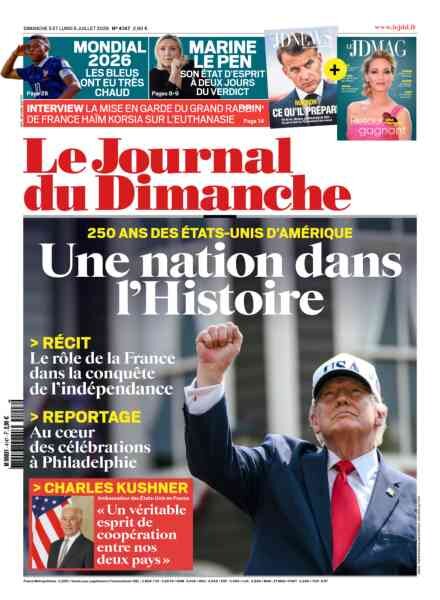 Le Journal du dimanche – 5 Juillet 2026 Cover