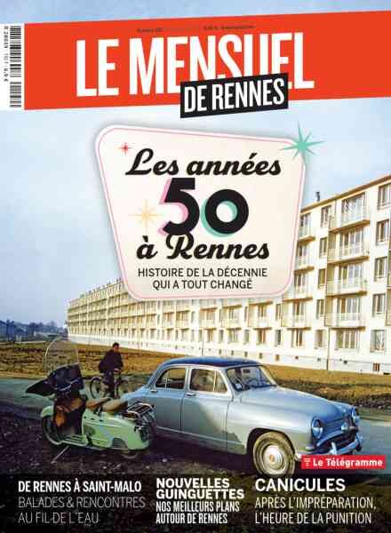 Le Mensuel de Rennes – Juillet-Aout 2026 Cover