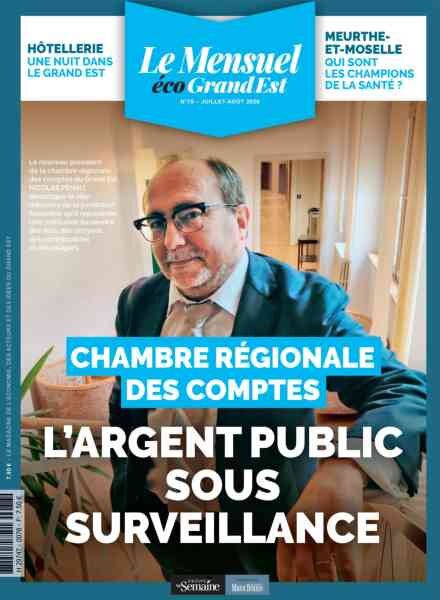 Le Mensuel Grand Est – Juillet-Aout 2026 Cover