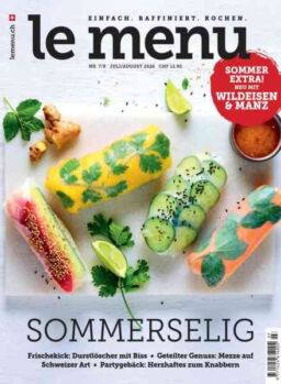 le menu – Juli-August 2026