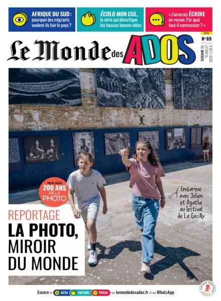 Le Monde des Ados – 15 Juillet 2026 Cover
