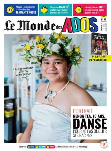 Le Monde des Ados – 8 Juillet 2026 Cover
