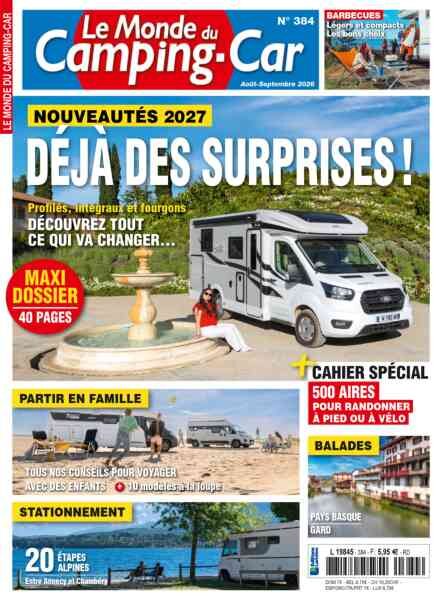 Le Monde du Camping-Car – Aout-Septembre 2026 Cover