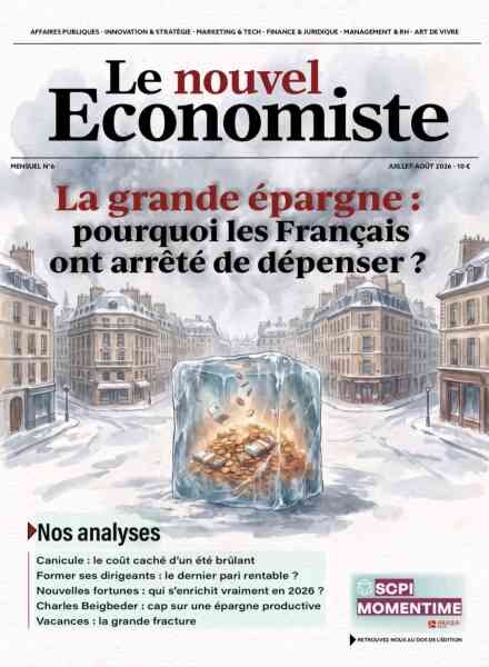 Le Nouvel Economiste Mensuel – Juillet-Aout 2026 Cover