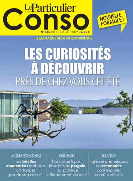 Le Particulier Conso – Juillet-Aout 2026 Cover