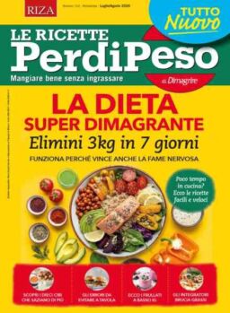 Le Ricette PerdiPeso – Luglio-Agosto 2026