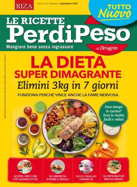 Le Ricette PerdiPeso – Luglio-Agosto 2026 Cover