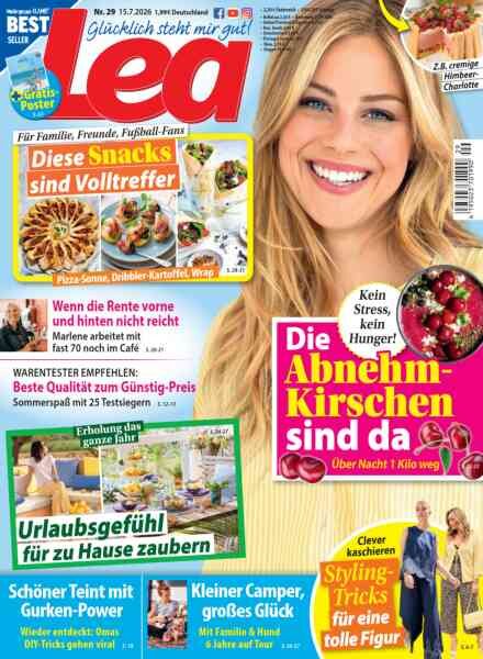Lea – 15 Juli 2026 Cover