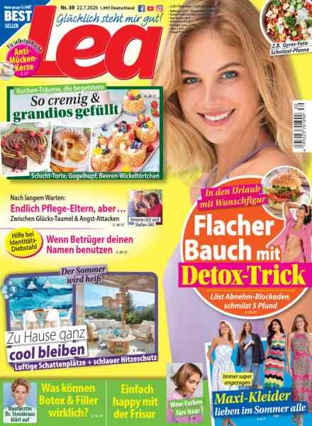 Lea – 22 Juli 2026 Cover