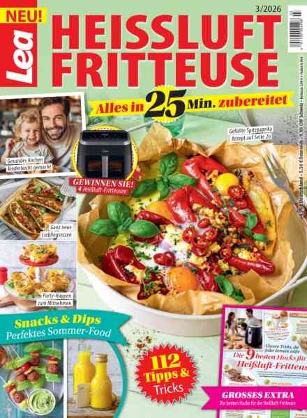 Lea Heissluftfritteuse – 10 July 2026 Cover