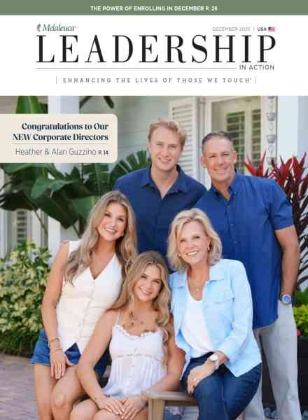 Leadership in Action – December 2025 Cover