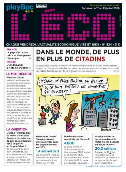 L’eCO – 17 Juillet 2026 Cover
