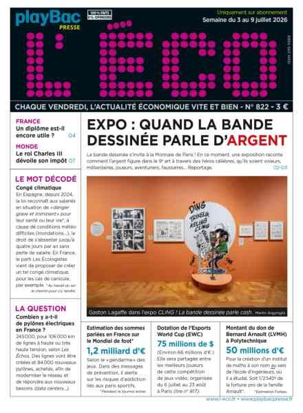 L’ECO – 3 Juillet 2026 Cover
