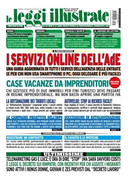 Leggi Illustrate – Luglio-Agosto 2026 Cover