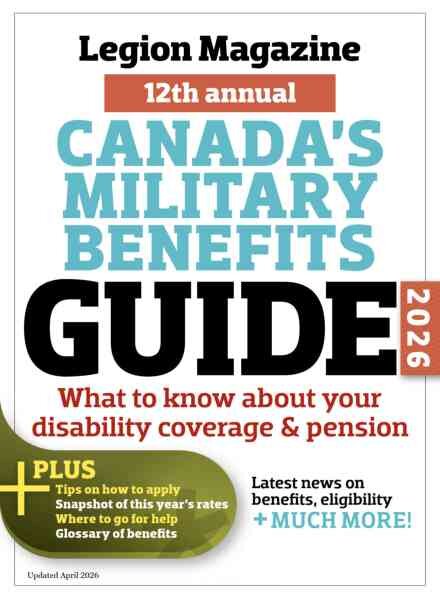Legion – Canada’s Military Benefits Guide 2026 Cover