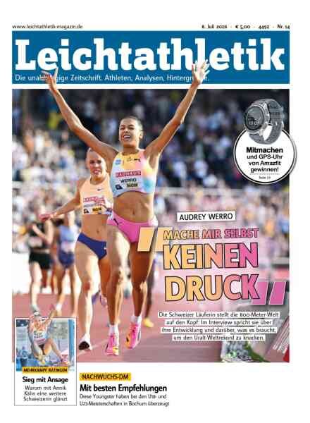 Leichtathletik – 8 Juli 2026 Cover