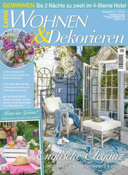 Lena Wohnen & Dekorieren – Juli 2026 Cover