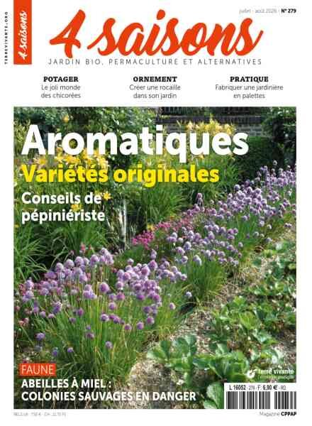 Les 4 Saisons – Juillet-Aout 2026 Cover