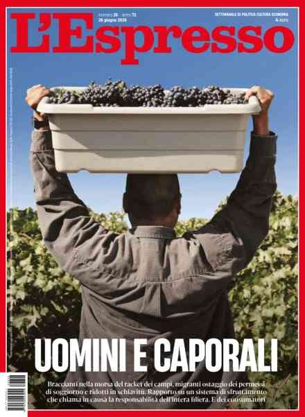L’Espresso – 26 Giugno 2026 Cover